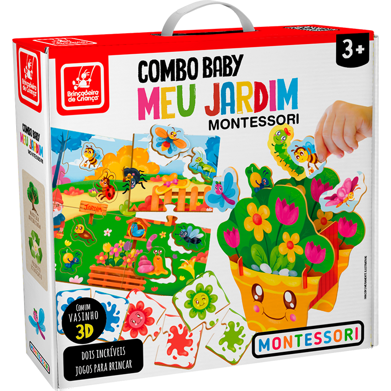 CONJUNTO BABY MEU JARDIM MONTESSORI