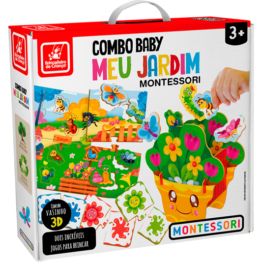 CONJUNTO BABY MEU JARDIM MONTESSORI