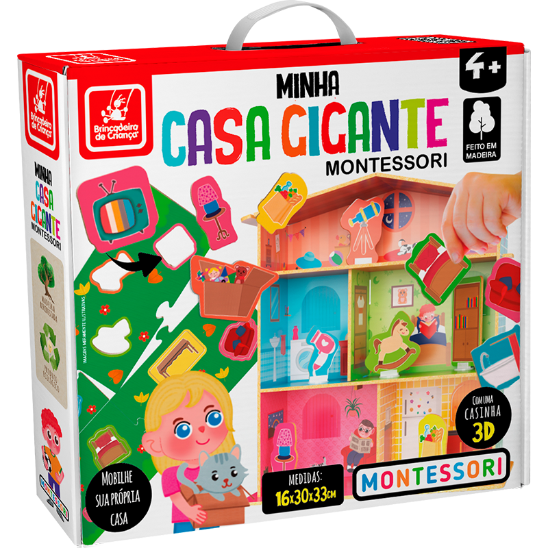 MINHA CASA GIGANTE MONTESSORI