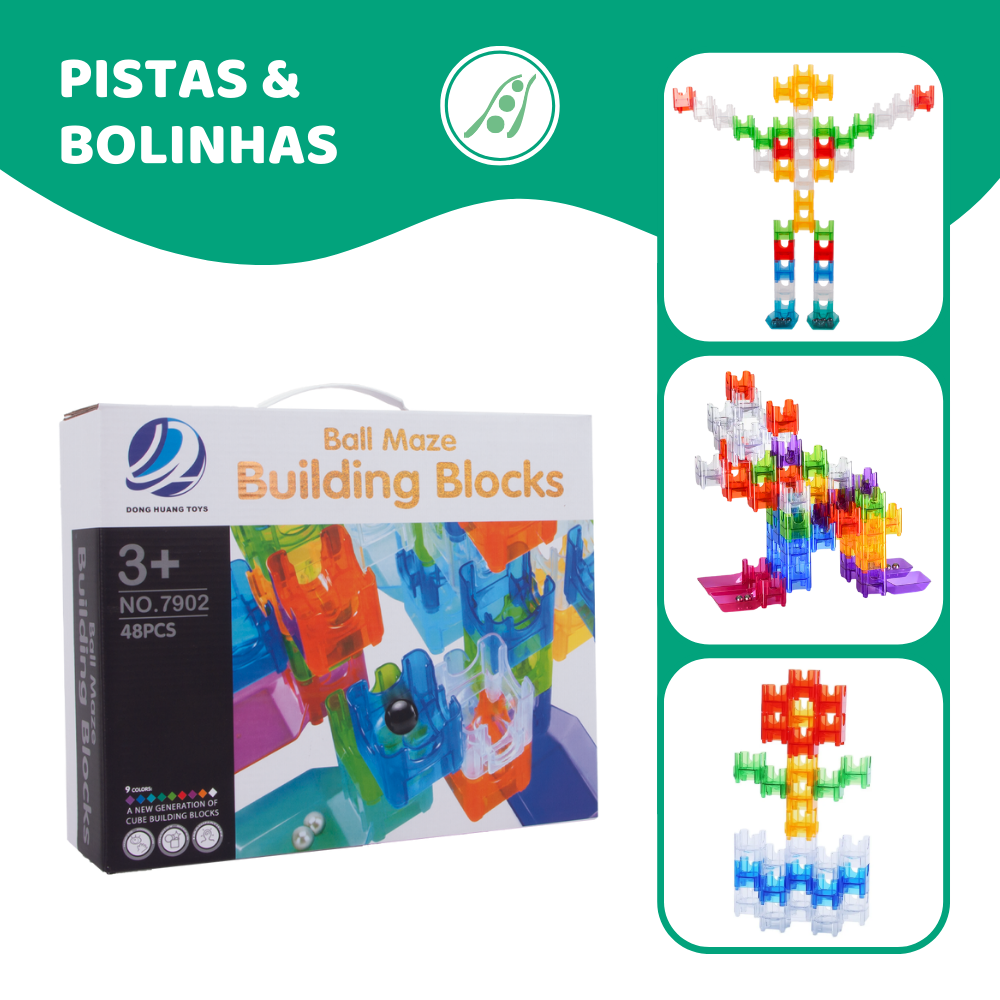 BUILDING BLOCKS BALL RUN