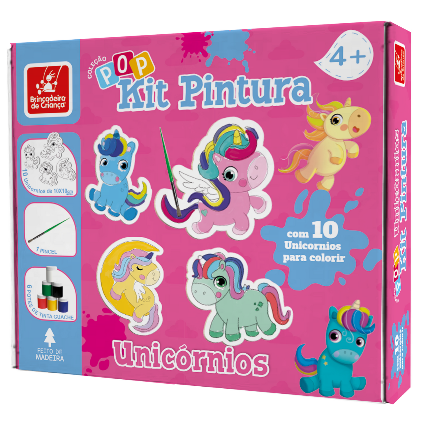 COLEÇÃO POP KIT PINTURA UNICÓRNIO